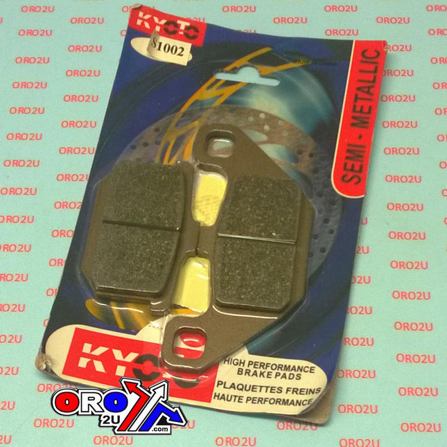 Brake Pads Disc Semi-metal, Kyoto S1002 (FA85)