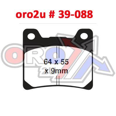 BRAKE PADS DP BRAKES HARD, DP404 BRAKES Premium Sintered, 39-088