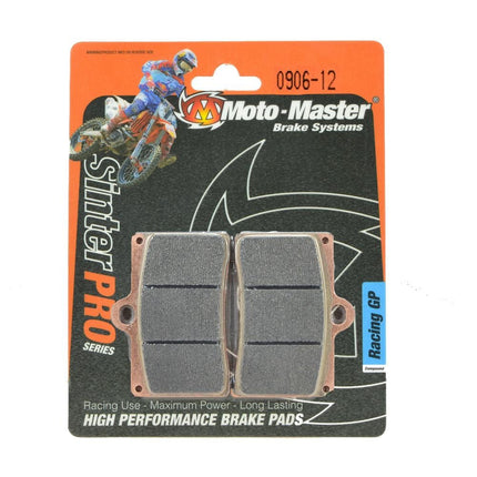 Brake Pads Sintered Racing, Moto-master 090612, 39-095