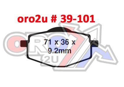 BRAKE PADS DP BRAKES HARD, DP406 BRAKES Premium Sintered