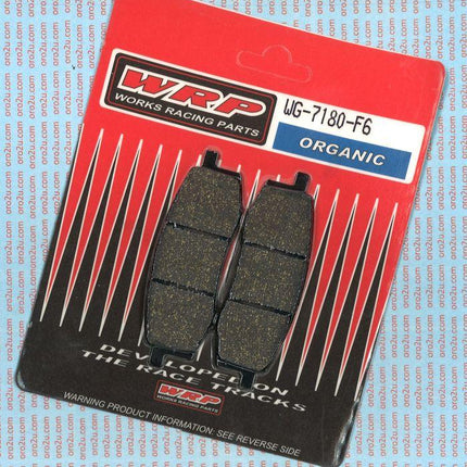 Brake Pads Std FA105 VD241, Wrp Ap WG-7180-F6, 39-105, S1241