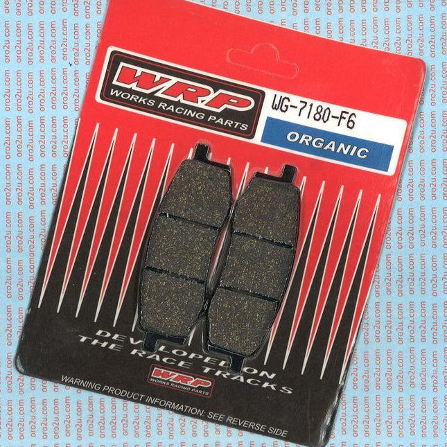 Brake Pads Std FA105 VD241, Wrp Ap WG-7180-F6, 39-105, S1241