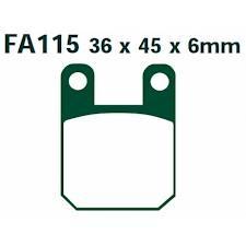 Brake Pads Std Moto-master, Semi-metallic Std 090511