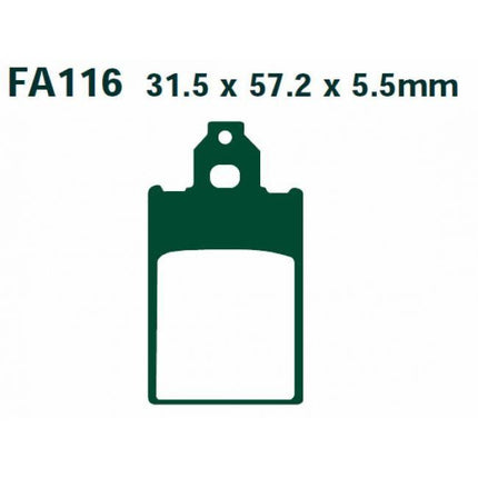 Brake Pads Disc VD937 FA116 PAD230106