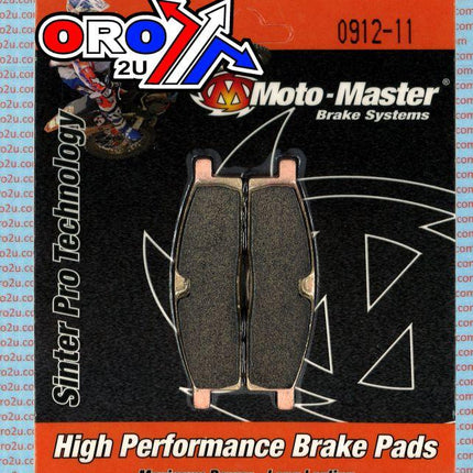 Brake Pads Std Moto-master, Semi-metallic Std 091211