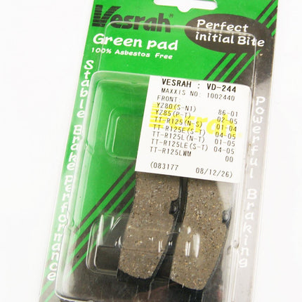 Brake Pads Std VD244 Vesrah S1095