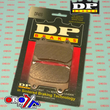 BRAKE PADS DP BRAKES HARD, DP409 BRAKES Premium Sintered, 39-123