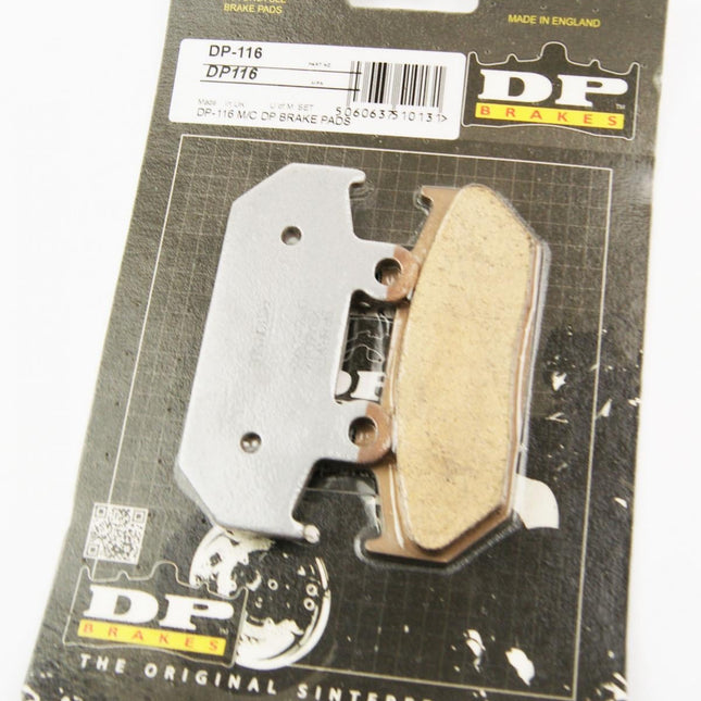 Brake Pads Sintered Dp Brakes, DP116Premium 41-116.H.DP, 39-124/2