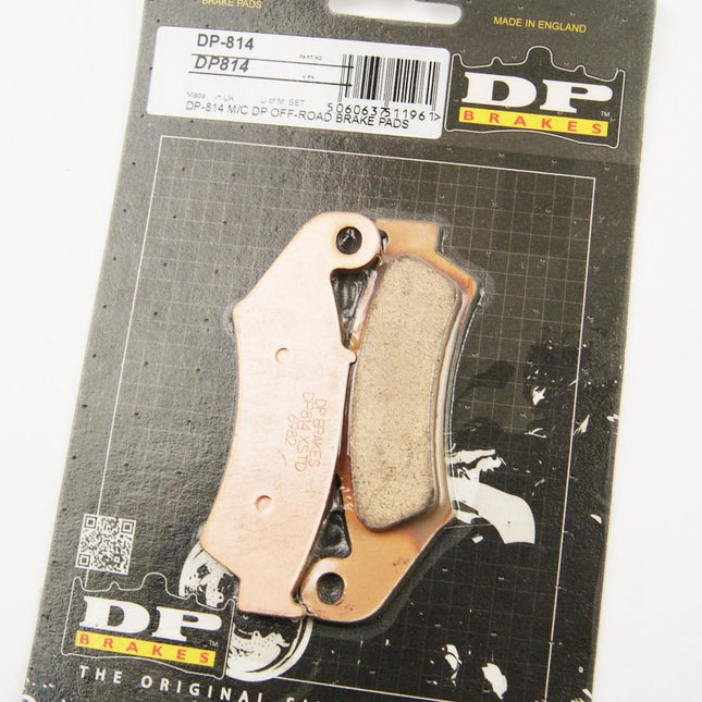 Brake Pads Sintered Dp Brakes, DP814 Premium 41-814.H.DP, 39-125
