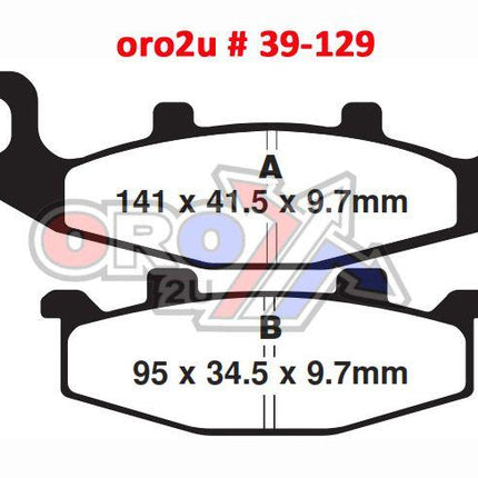 Brake Pads Kawasaki Suzuki Ebc FA129