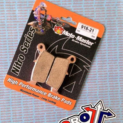 Brake Pads Sintered Nitro, Moto-master 091821, 39-131