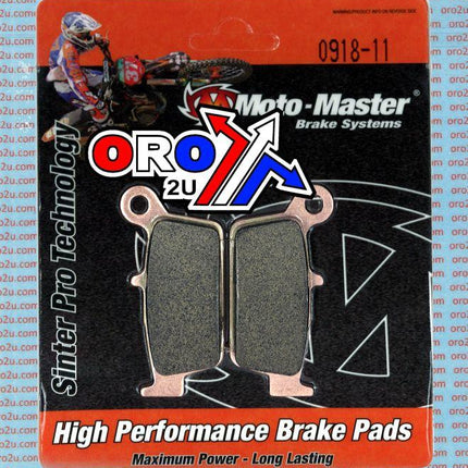 Brake Pads Std Moto-master, Semi-metallic Std 091811