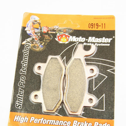 Brake Pads Std Moto-master, Semi-metallic Std 091911