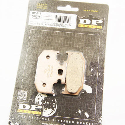 Brake Pads Sintered Dp Brakes, DP315 Premium 41-315.H.DP