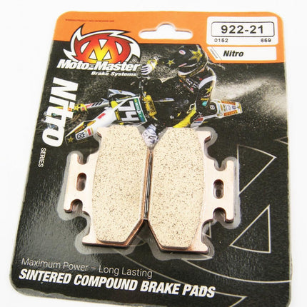 Brake Pads Sintered Nitro, Moto-master 092221