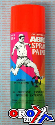 Spray Paint Fluorescent Orange, Abro 101