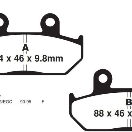 Brake Pads Disc Ebc FA172