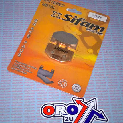 Brake Pads Disc Sintered Metal, Sifam S1137N (SFA176)