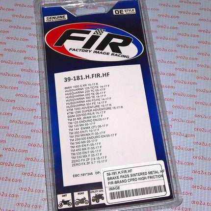 Brake Pads Sintered Metal Hf, Cpro High Friction, DB2220-CPRO, BP022T10F
