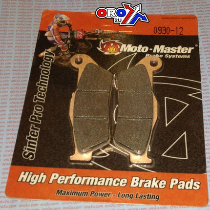 Brake Pads Sintered Racing, Moto-master 093012, 39-181
