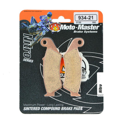 Brake Pads Sintered Nitro, Moto-master 093421, 39-185, FA185, FA389