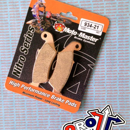 Brake Pads Sintered Nitro, Moto-master 093421, 39-185, FA185, FA389