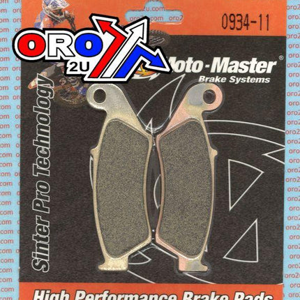 Brake Pads Std Hon Kaw Yam, Moto-master 093411