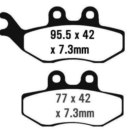 Brake Pads Sintered Metal Ebc FA194HH