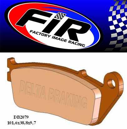 Brake Pads Sintered Metal N4, RD-N4 High Friction, DB2079.RD-ER, BP143X00F