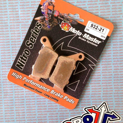 Brake Pads Sintered Nitro, Moto-master 093221, 39-208