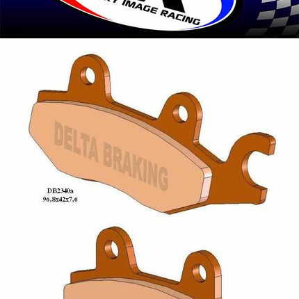 Brake Pads Sintered Metal N4, RD-N4 DB2340, BP034X00F