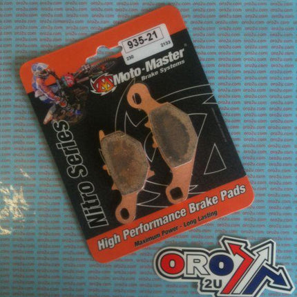 Brake Pads Sintered Nitro, Moto-master 093521, 39-230