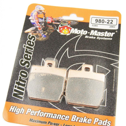 Brake Pads Sintered Nitro, Moto-master 098022, 39-268