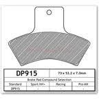 BRAKE PADS DP BRAKES HARD, DP915 Premium Sintered, 39-270