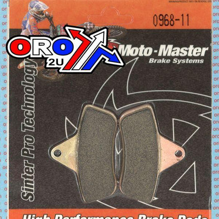 Brake Pads Moto-master, Semi-metallic Std 096811