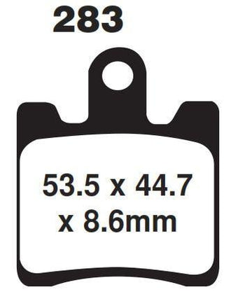 Brake Pads Sintered Metal, Sifam S1353N (FA283HH)