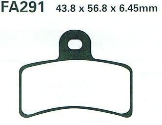 Brake Pads Gasgas Ebc FA291