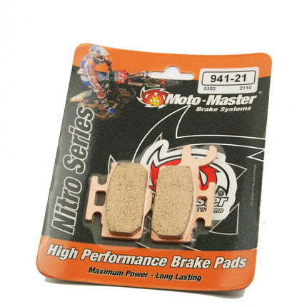 Brake Pads Sintered Nitro, Moto-master 094121, 39-302, 41-328.H.NITRO