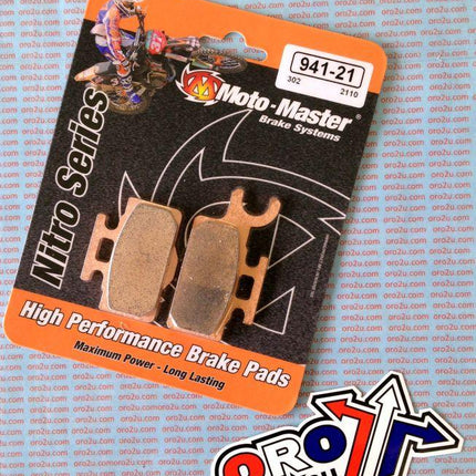 Brake Pads Sintered Nitro, Moto-master 094121, 39-302, 41-328.H.NITRO