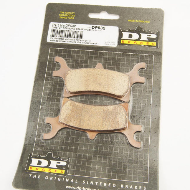 BRAKE PADS DP BRAKES HARD, DP932 Premium Sintered, 39-314