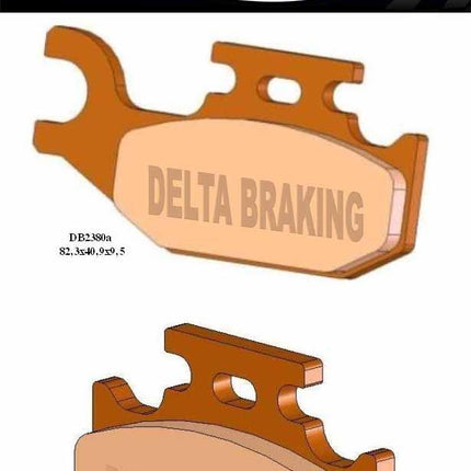Brake Pads Sintered Metal HD, Qd-d Extreme, DB2380 Qd-d, BP038DDDD