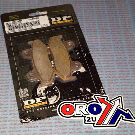 BRAKE PADS DP BRAKES HARD, DP966 Premium Sintered