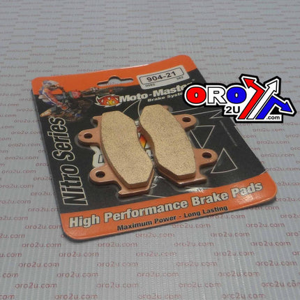 Brake Pads Sintered Nitro, Moto-master 090421, 39-323