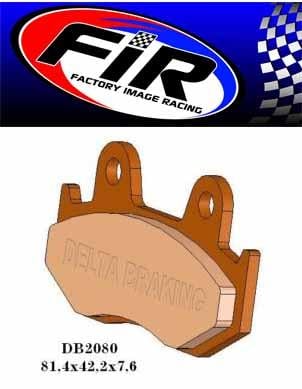Brake Pads Mineral Organic M DB2080-M