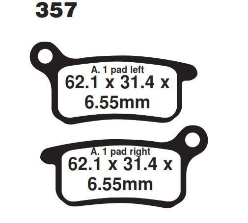 Brake Pads Sintered Dp Brakes, DP923 Premium