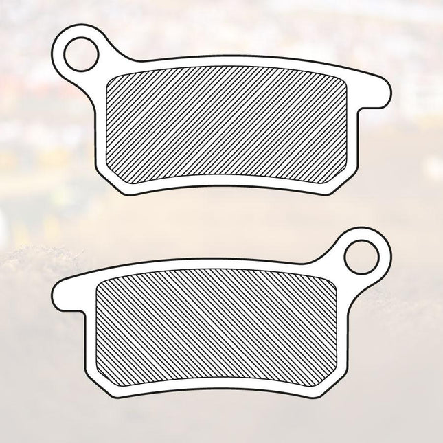 Brake Pads Sintered RC-1, Renthal BP-112, 41-923.H.REN, 39-357 DP112