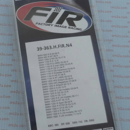 Brake Pads Sintered Metal N4, RD-N4 DB2082