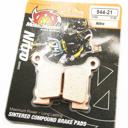 Brake Pads Sintered Nitro, Moto-master 094421, 39-368