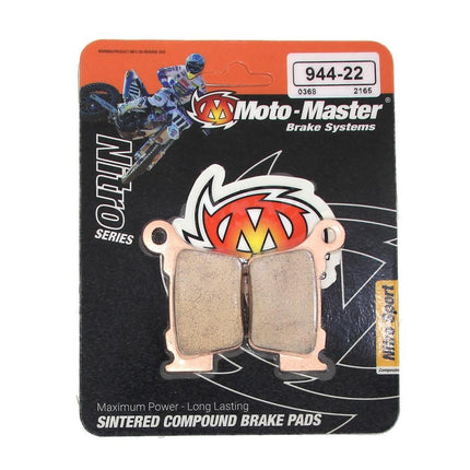 Brake Pads Sintered Nitro Race, Moto-master 094422, 39-368