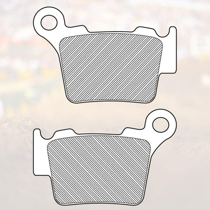 Brake Pads Sintered RC-1, Renthal BP-108, BP108 Works, 39-368, 41-935.H.REN